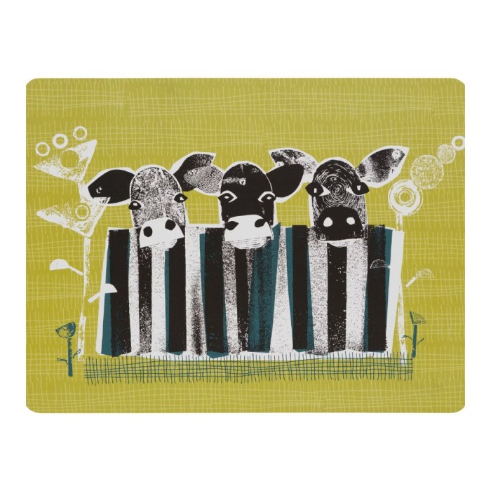 Cow Placemats Set of 6