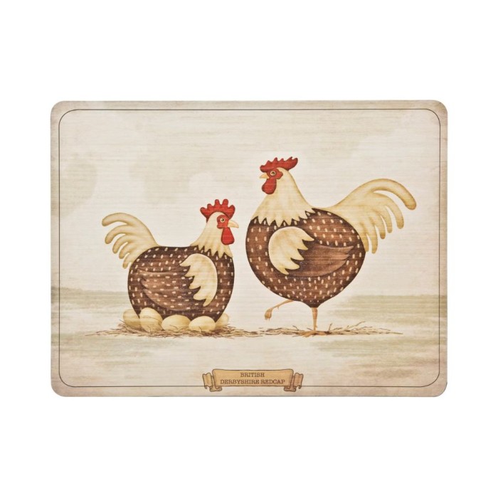 Derbyshire Redcap Placemats Set of 6