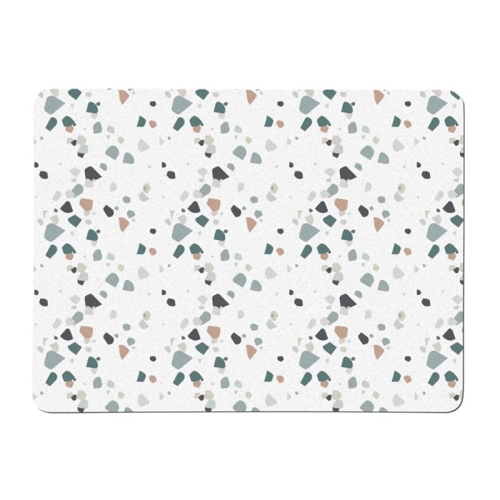 Elements Terrazzo Effect Neutrals Set Of 6 Placemats