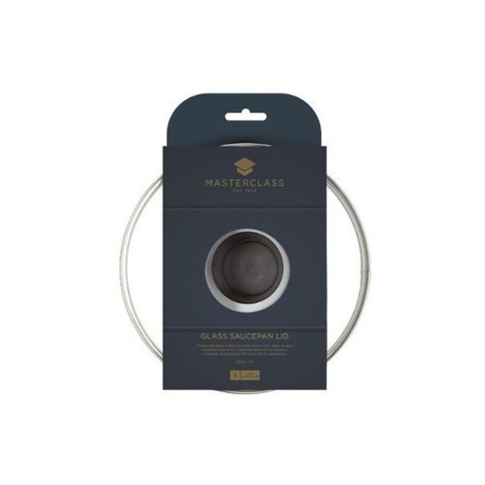 MasterClass Glass Saucepan Lid | 20cm