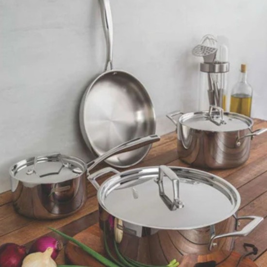 3-Ply Stainless Steel Frying Pan 30cm (3.4l)