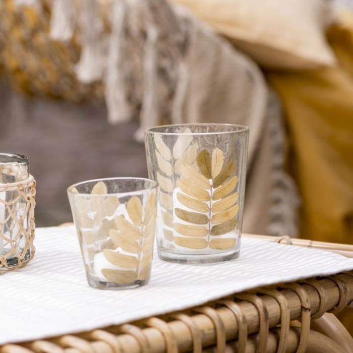 Placemat Beige with White Stripes