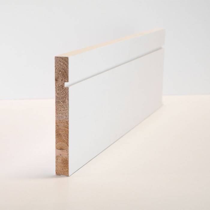 144mm Optima Deluxe Primed Shaker Skirting | 4.2m