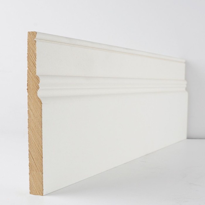 180mm White Primed Grange Skirting | 4.2m