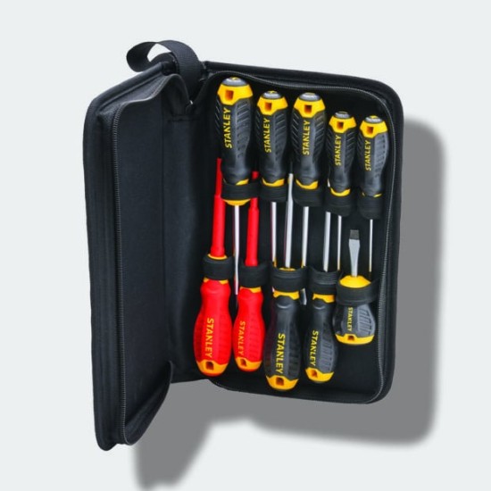 Stanley 10 Piece Screwdriver Set