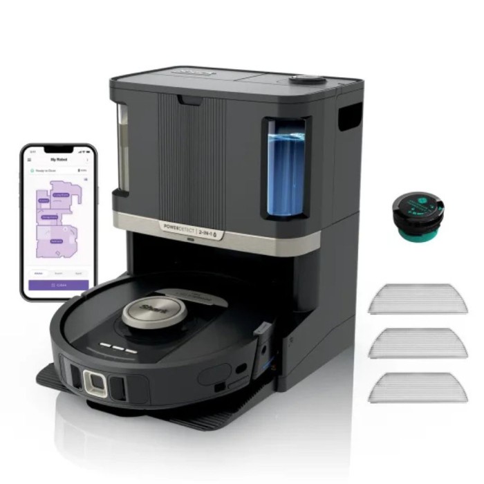 PowerDetect NeverTouch Pro 2-in-1 Self-Empty Robot Vacuum & Mop