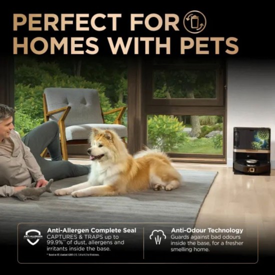 PowerDetect NeverTouch Pro 2-in-1 Self-Empty Robot Vacuum & Mop