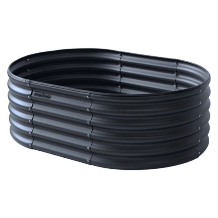 Vegtrug VegTub Metal Raised Bed Kit | Charcoal