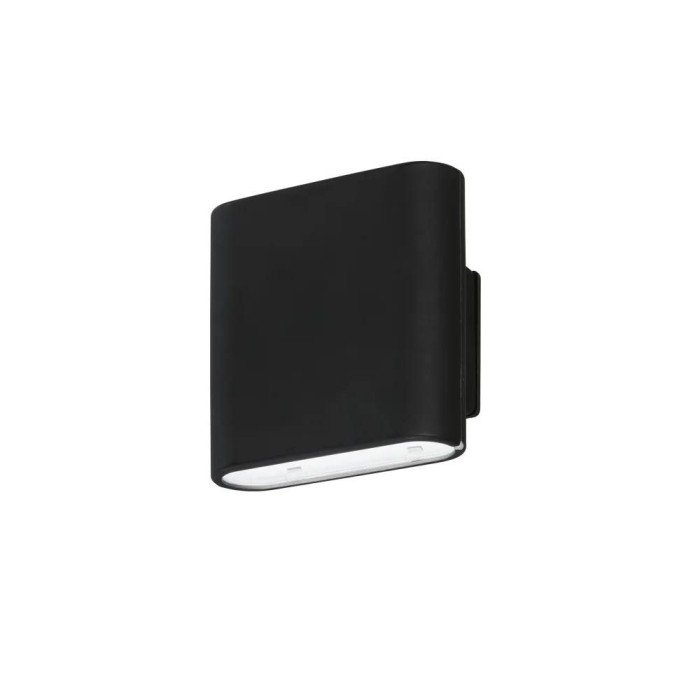 Easy Magnetics 2 Light Outdoor Wall Light LED w/ Motion Sensor | Black