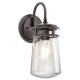 Lyndon 1 Light Medium Wall Lantern - Architectural Bronze