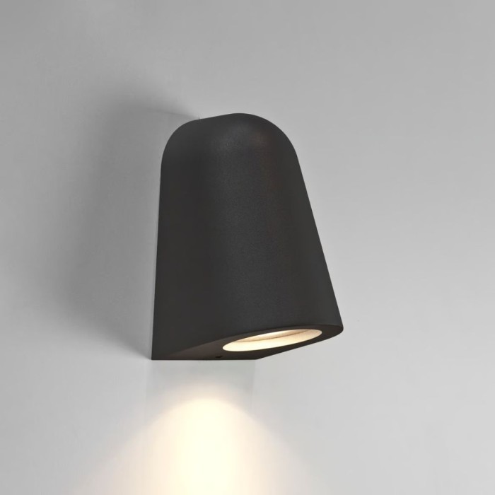 Mast Wall Light Textured Black