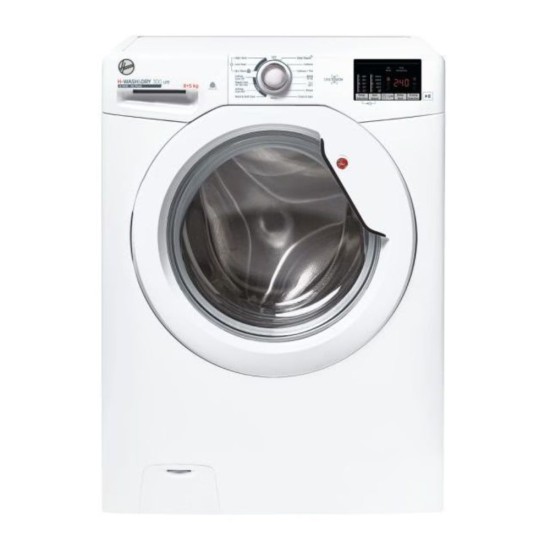 Hoover 8kg/ 5kg H-Wash & Dry 300 Lite Washer Dryer | H3D4852DE/1-80