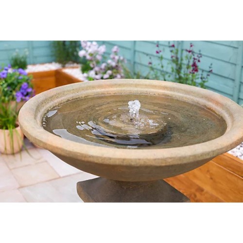 Roman Pedestal Self-Contained Water Fountain