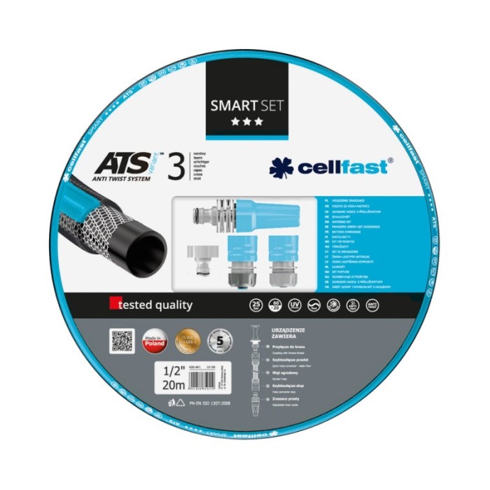 Smart Watering Set With Nozzles 0.5 inch x 20m