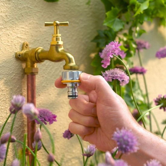 Outdoor Tap Connector Pro | 1/2" & 3/4"