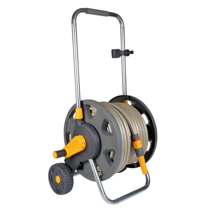 Hozelock Assembled 60M Hose Cart with 50m Hose | HZ2435