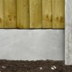 Concrete H Post & Gravel Board