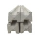 Concrete H Post & Gravel Board