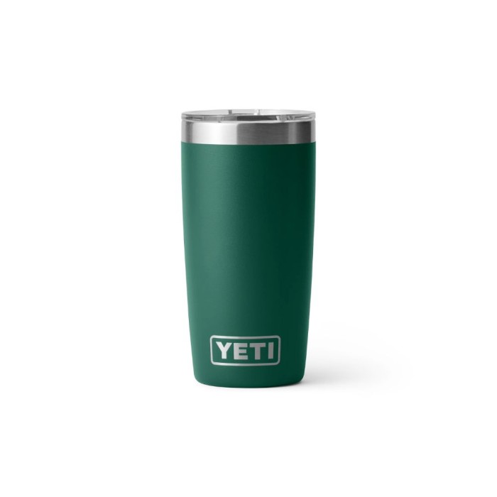Rambler 10oz Tumbler | Black Forest Green