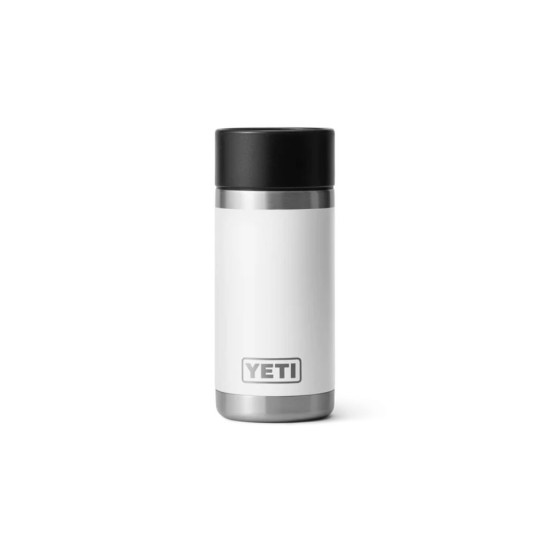 Rambler 12oz Bottle with Hotshot Cap | White