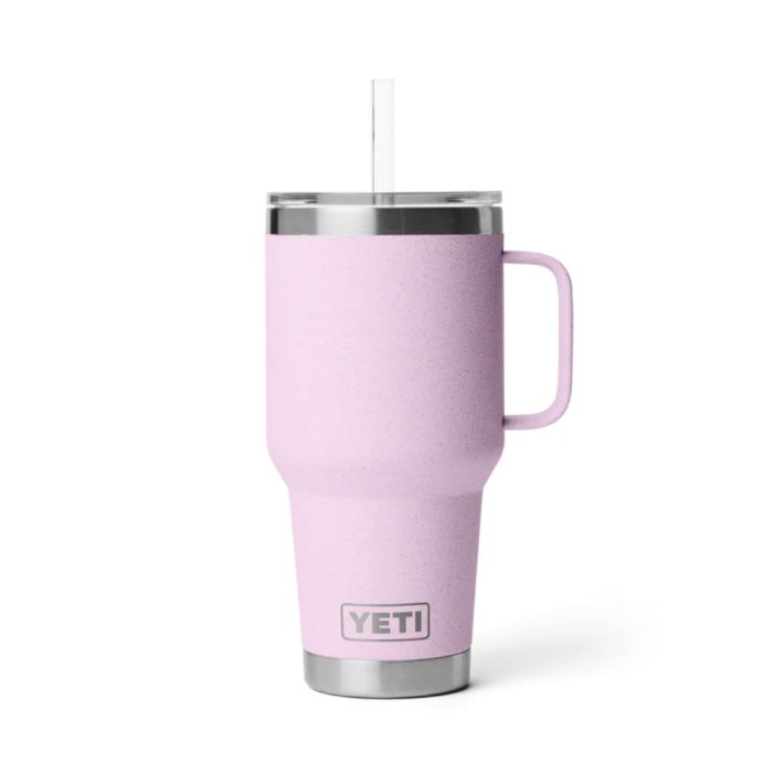 Rambler 35oz Straw Mug | Cherry Blossom