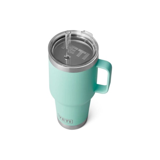 Rambler 35oz Straw Mug | Seafoam