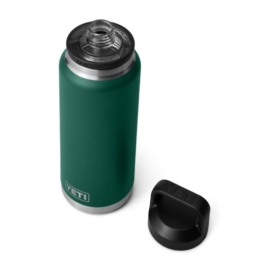 Rambler 36oz Bottle with Chug Cap | Black Forest Green