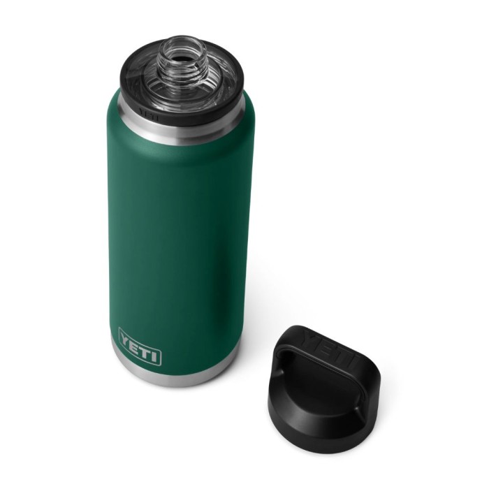 Rambler 36oz Bottle with Chug Cap | Black Forest Green