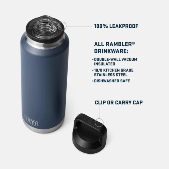 Rambler 46oz Bottle | Navy