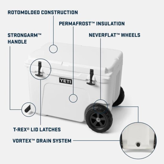 Tundra Haul Wheeled Cool Box | Navy